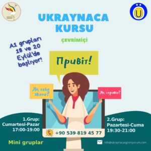 Ukraynaca kursunun kayıtları başladı